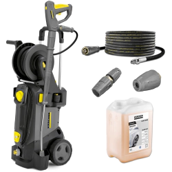 Zestaw Karcher HD 5/15 CX Plus + Turbudysza + Piana alkaliczna RM 838