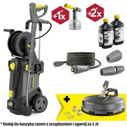 Zestaw Karcher HD 5/15 CX Plus + Turbudysza + Przystawka FR Classic + Zestaw dysz do FR