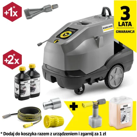 Zestaw Karcher HDS 13/20-4 S + Lanca pianowa + Piana alkaliczna RM 838