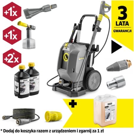 Zestaw Karcher HD 10/25-4 S Plus + Piana alkaliczna RM 838