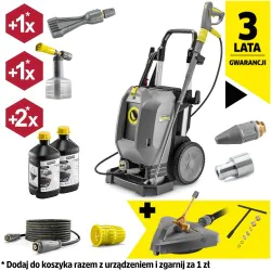 Zestaw Karcher HD 10/25-4 S Plus + Przystawka FRV 30 + Zestaw dysz do FR