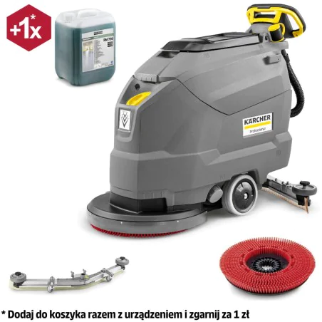 Karcher BD 50/50 C Bp Classic Szorowarka kompaktowa akumulatorowa (2040 m²/h, 510 mm) - 1.127-001.0