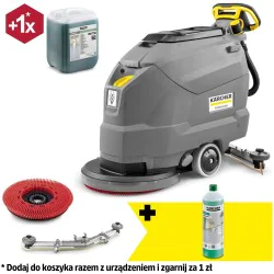 Zestaw Karcher BD 50/50 C Bp Classic + Płyn do posadzek