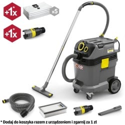 Karcher NT 40/1 Tact Te L Profesjonalny odkurzacz uniwersalny (1380 W, 40 l, klasa L)