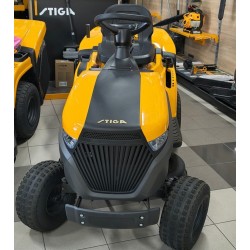 Stiga Estate 384e Akumulatorowy traktor ogrodowy (240 l, 3000 m², Automat) OUTLET