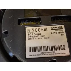 Parownica KARCHER SC4 Deluxe (4bar, 2200W, 130m2) OUTLET