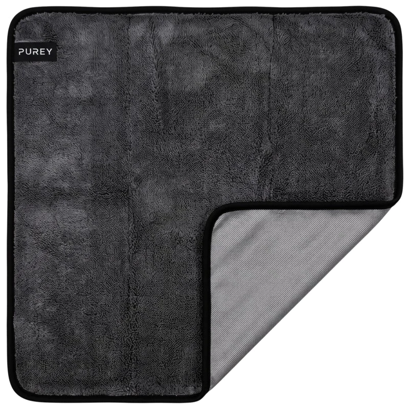 Ręcznik z mikrofibry PUREY Twistler PRO2 DUAL 40 x 40 cm - Titanium Slate