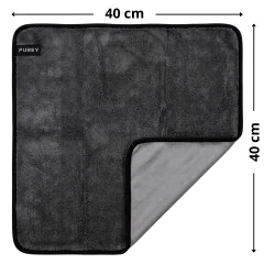 PUREY Twistler PRO2 DUAL 40 x 40 cm Titanium Slate