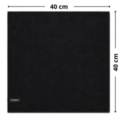 PUREY MicroEasy 3.0 40 x 40 cm Onyx Black