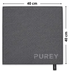 PUREY Waffler 4.0 40 x 40 cm Deep Carbon