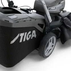 Stiga Combi 50 V AE Kosiarka akumulatorowa w zestawie z 2 akumulatorami i szybkimi ładowarkami (2.20 kW, 48 cm, 70 l) OUTLET