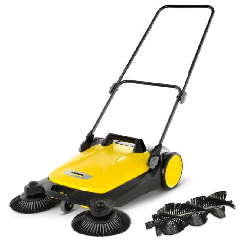 Karcher S 4 Twin Zamiatarka ręczna do kostki, piasku, liści (2400 m²/h, 680 mm, 20 l) OUTLET