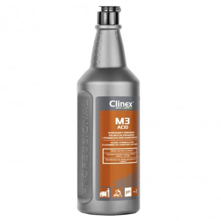 Kwasowy płyn do mycia fug i posadzek Clinex M3Acid (1 l)