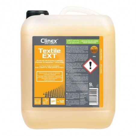 Płyn do prania dywanów i tapicerki Clinex Textile EXT (5 l)