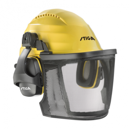 Kask ochronny z słuchawkami marki Stiga