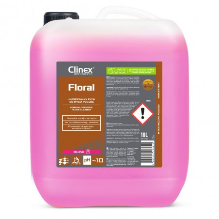 Uniwersalny płyn do mycia podłóg Clinex Floral Blush (10 l)
