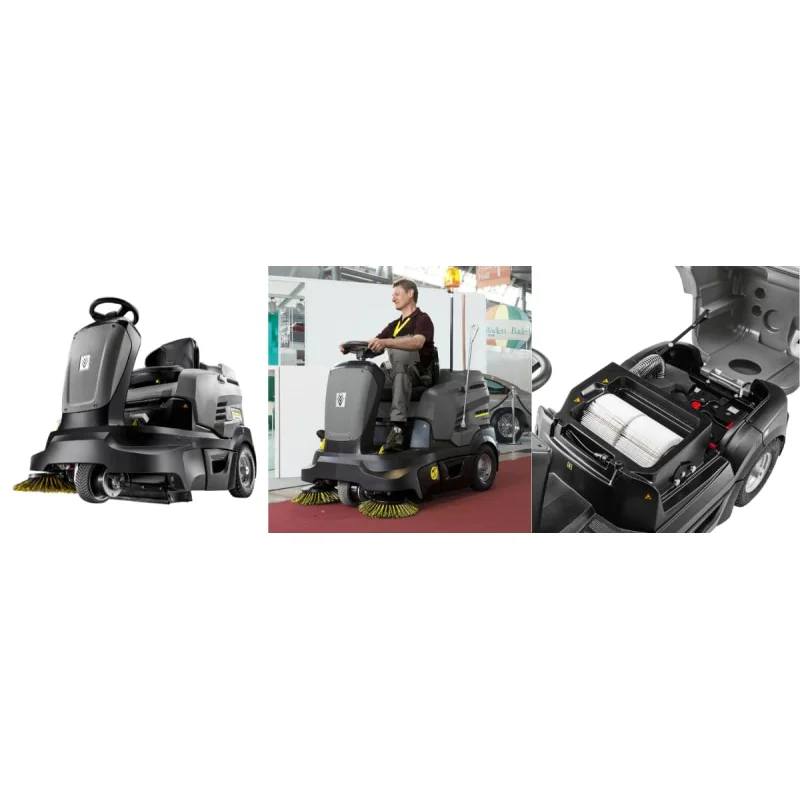 Zamiatarka Karcher KM 90/60 R Bp Akumulatorowa (5400 m2/h, 1150 mm) Zamiatarka Karcher KM 90/60 R Bp Akumulatorowa (5400 m2/h, 1150 mm)