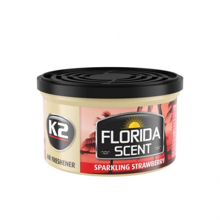 Samochodowy odświeżacz powietrza K2 Florida Scent (Sparkling Strawberry)