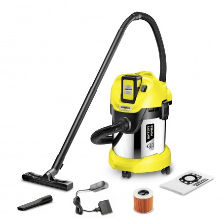 Odkurzacz Karcher WD 3 Battery Set (36V, 17l) Uniwersalny Akumulatorowy