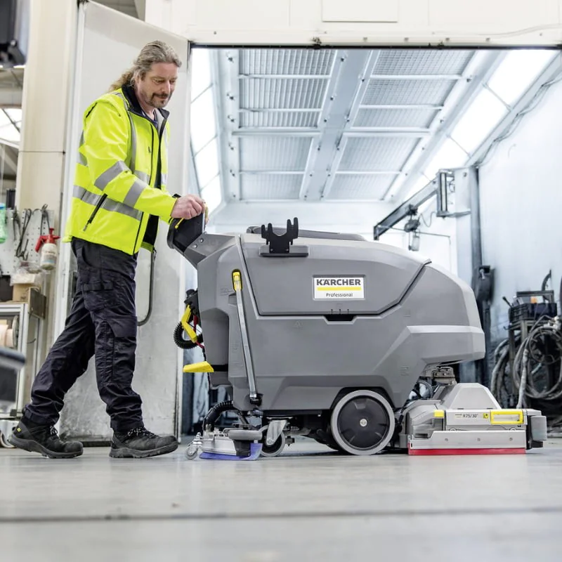 Szorowarka do Podłóg Karcher BR 75/75 W Classic Bp Akumulatorowa Szorowarka do Podłóg Karcher BR 75/75 W Classic Bp Akumulatorowa