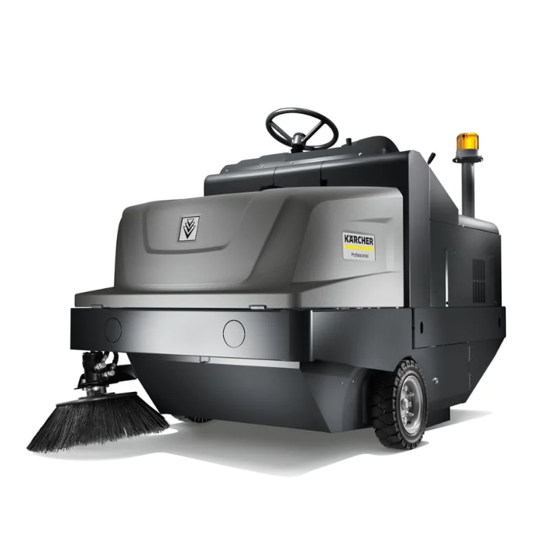 Karcher KM 105/180 R Bp Classic Zamiatarka przemysłowa samojezdna akumulatorowa (6300 m²/h, 1050 mm, 180 l) - 1.186-050.0