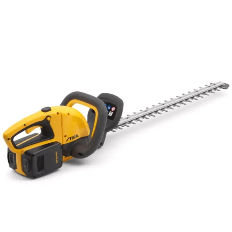 Stiga HT 300e Akumulatorowy sekator do żywopłotu w zestawie z akumulatorem i ładowarką (54 cm, 0.4 kW) - 273302501/ST1 Stiga HT 300e Akumulatorowy sekator do żywopłotu w zestawie z akumulatorem i ładowarką (54 cm, 0.4 kW) - 273302501/ST1