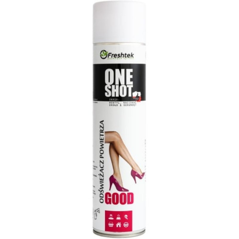 Odświeżacz powietrza Freshtek One Shot Good  600 ml-119505