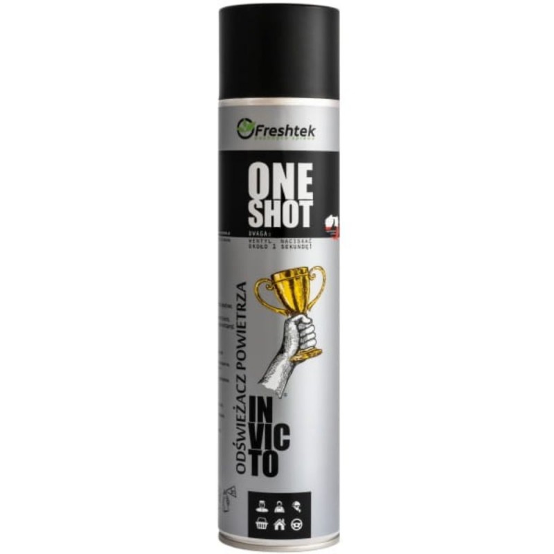 Odświeżacz powietrza Freshtek One Shot Invicto 600 ml-119512