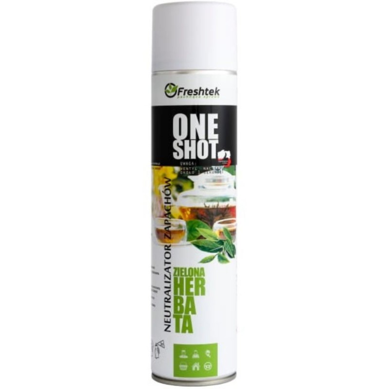 Neutralizator zapachów Freshtek One Shot zielona herbata 600ml-119504