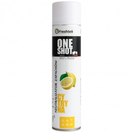 Neutralizator zapachów Freshtek One Shot Cytryna 600ml-119501