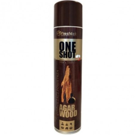 Odświeżacz powietrza Freshtek One Shot Agarwood 600 ml