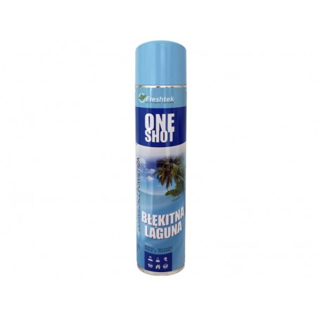 Odświeżacz powietrza Freshtek One Shot Błękitna Laguna 600 ml