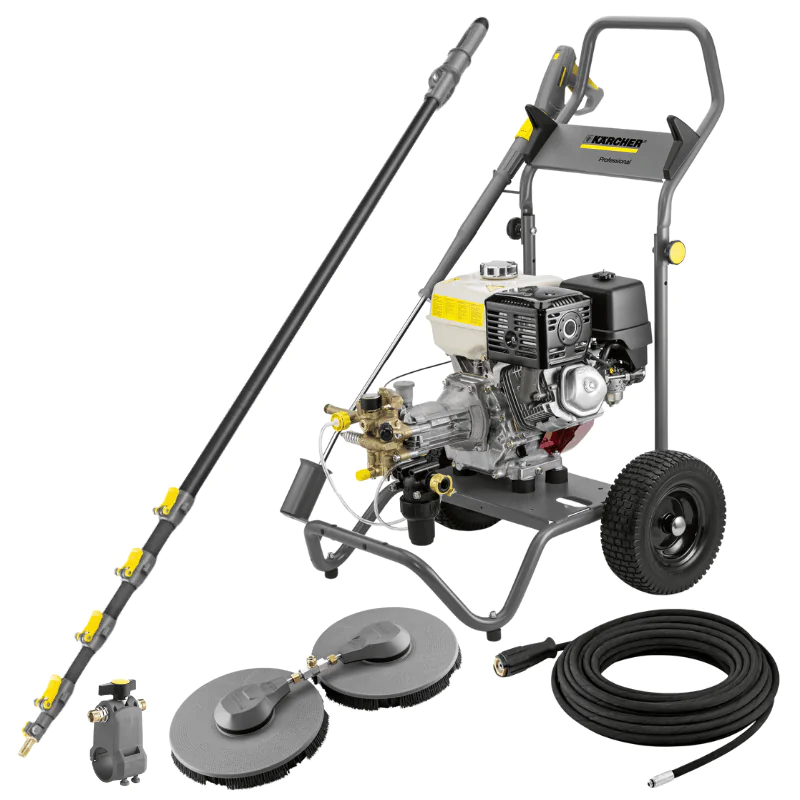 Zestaw Karcher HD 9/23 G + Komplet akcesoriów do czyszczenia paneli fotowoltaicznych