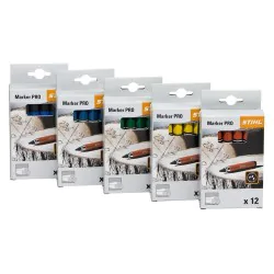 Kreda do zaznaczania Stihl 12 sztuk - Zielona