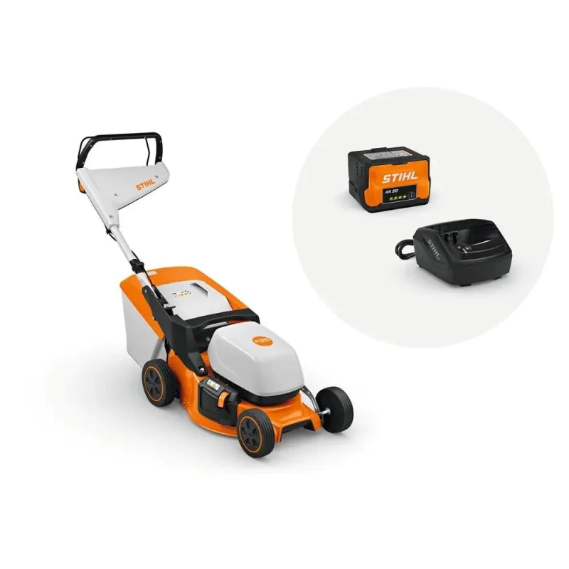 Stihl RMA 243 Kosiarka akumulatorowa w zestawie z akumulatorem i ładowarką (1.20 kW, 41 cm, 52 l) - WA200111415