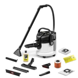 Odkurzacz piorący Karcher SE 4  + Proszek czyszczący 800g + Środek czyszczący1L