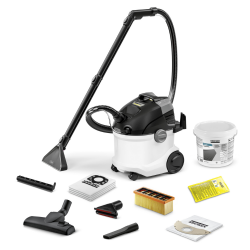 Odkurzacz piorący Karcher SE 5 + Worki + Proszek czyszczący 10 kg