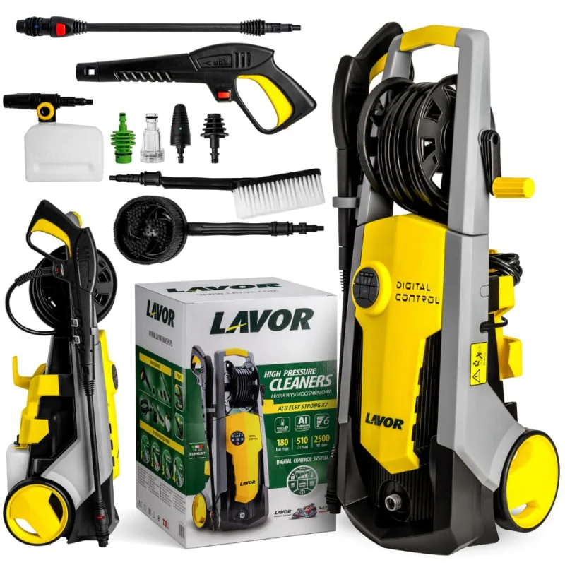 Lavor Alu Flex Strong X7 Myjka ciśnieniowa (180 bar, 2500 W) - 8.101.0044C