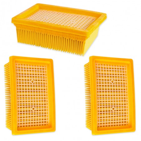 Filtr płaski PUREY LongLife do odkurzacza KARCHER WD 4, WD 5, WD 6, KWD 6 (3 sztuki)