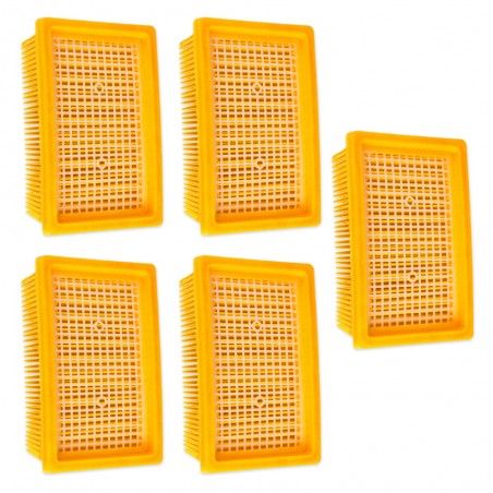 Filtr płaski PUREY LongLife do odkurzacza KARCHER WD 4, WD 5, WD 6, KWD 6 (5 sztuk)