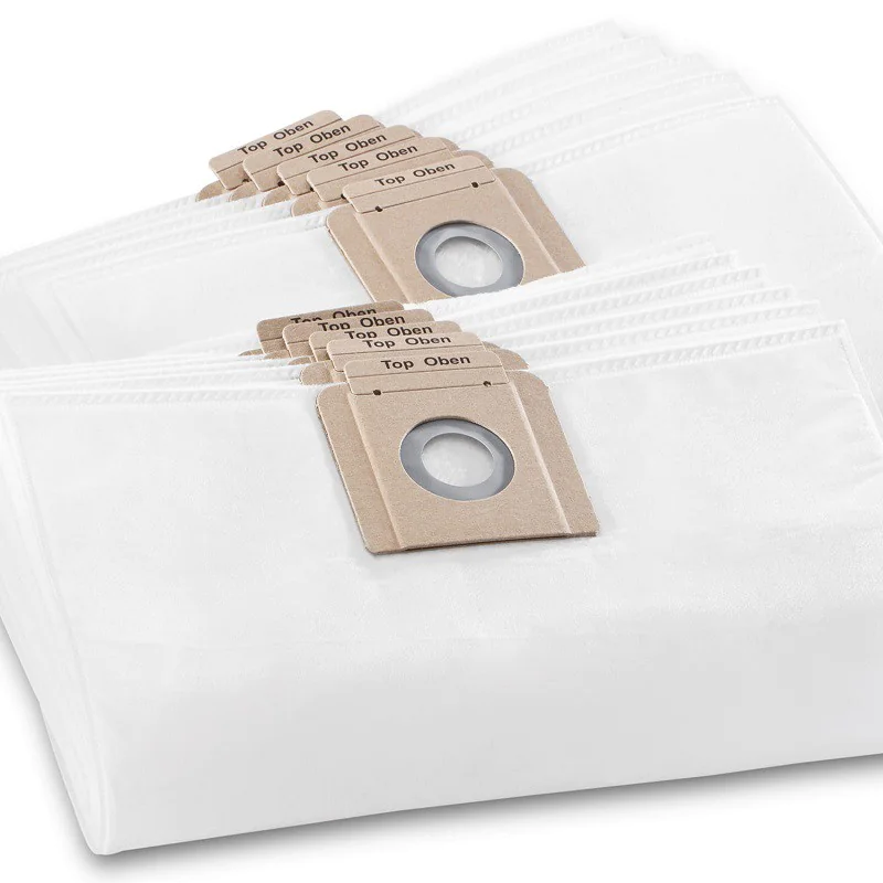 Flizelinowe Worki Filtracyjne Karcher Do T 15/1 / T 17/1 (10 szt.)