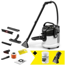 Zestaw Karcher SE 4 + Proszek do prania RM 760 Classic + Dysza do prania tapicerki