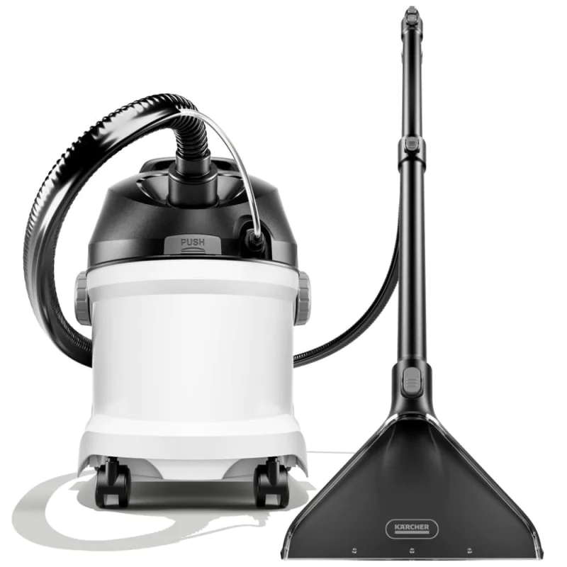 Zestaw Karcher SE 5 + Ssawka samochodowa + Dysza do prania tapicerki + Proszek RM 760 iCapsol