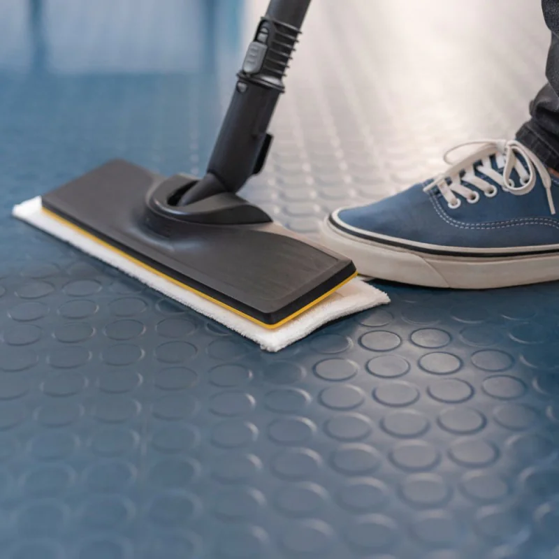 Zestaw Karcher SC 5 EasyFix + Nakładka do odświeżania dywanów + Duża okrągła szczotka