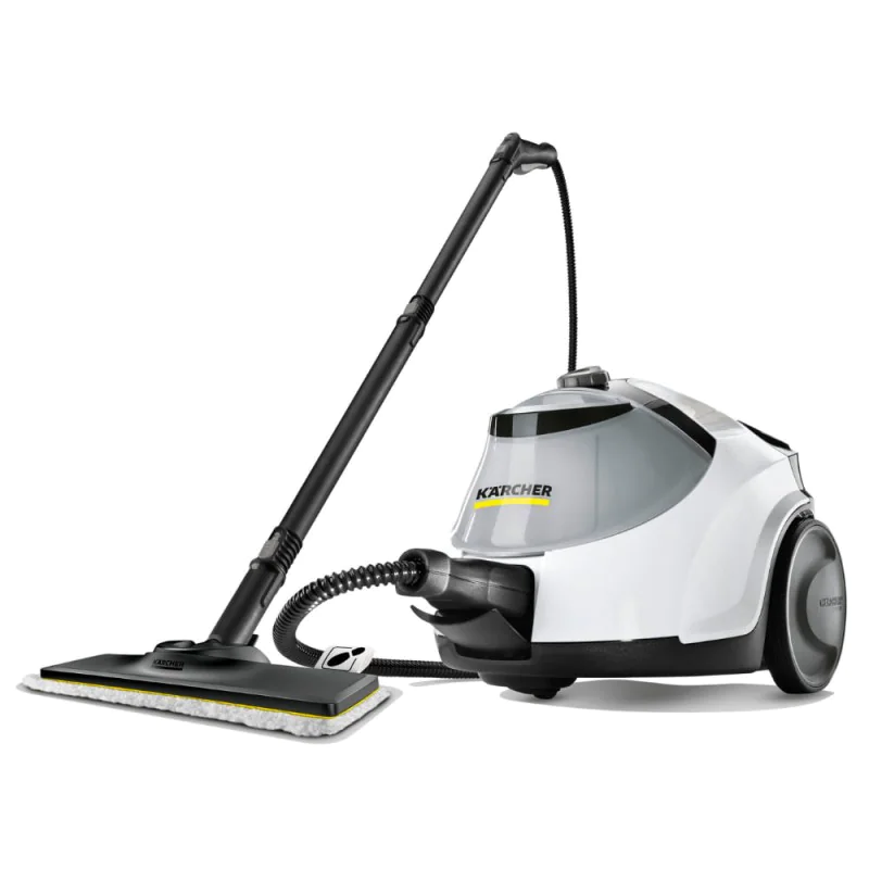 Zestaw Karcher SC 5 EasyFix + Nakładka do odświeżania dywanów + Duża okrągła szczotka