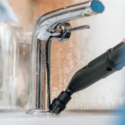 Zestaw Karcher SC 5 EasyFix + Nakładka do odświeżania dywanów + Duża okrągła szczotka