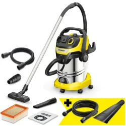 Zestaw Karcher WD 6 P S-V30/6/22/T + Ssawka samochodowa + Przedłużka węża ssącego 3.5 m
