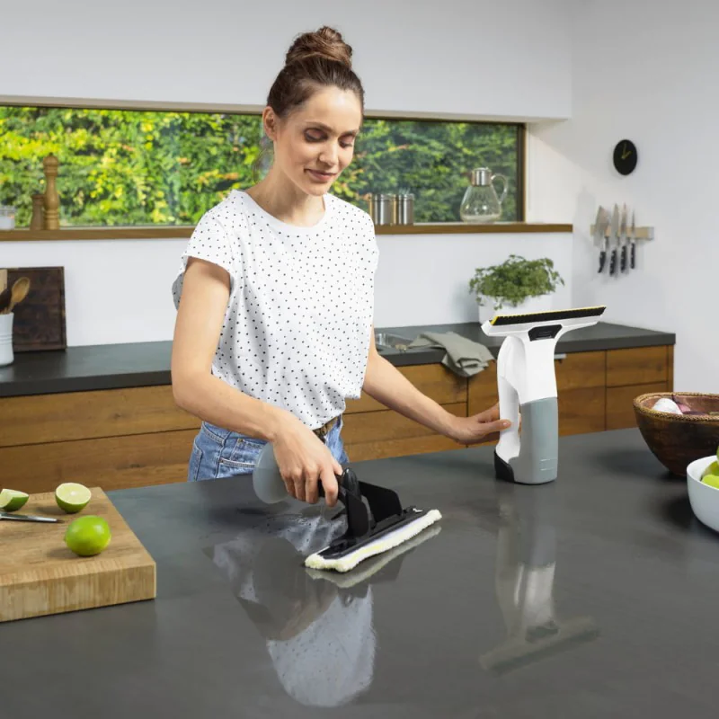 Zestaw Karcher WV 6 Plus + Lance teleskopowe do 1.5 m + Środek do czyszczenia RM 500
