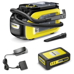 Akumulatorowy Odkurzacz piorący KARCHER SE 3-18 Compact Battery Set ( 184 W)