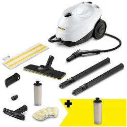 Zestaw Karcher SC 3 EasyFix + Filtr odkamieniający do parownicy (1 sztuka)